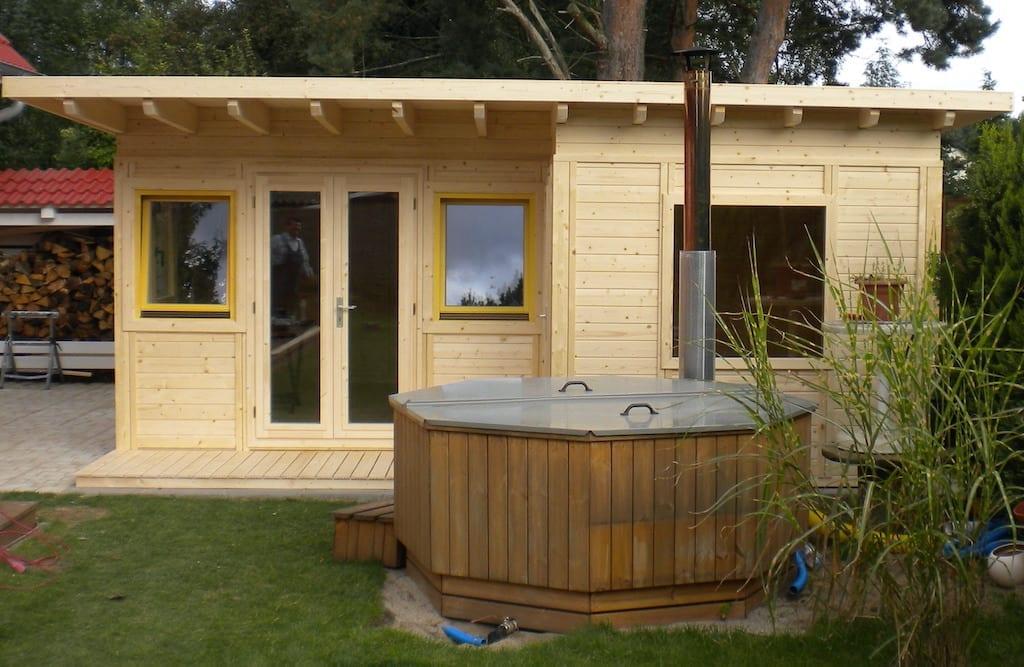Garten Saunahaus – Wille Sauna