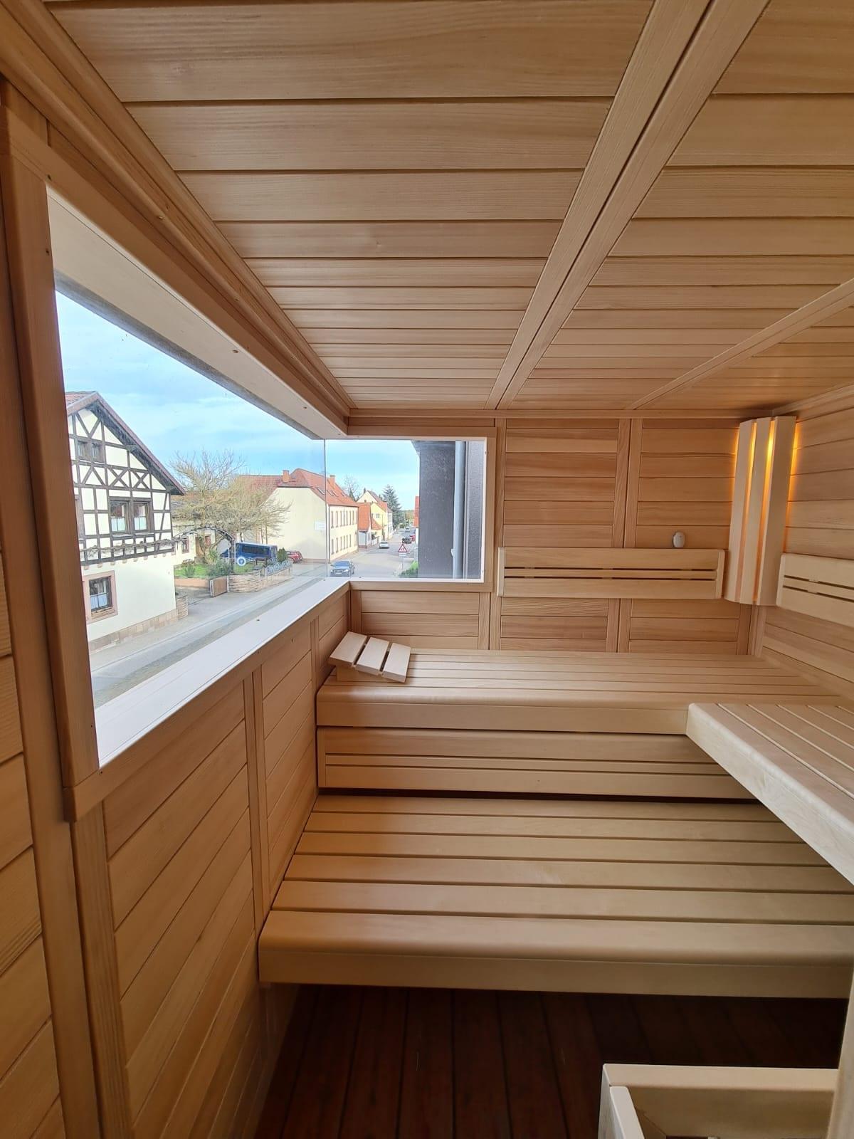 Sauna mit Fenster – Wille Sauna