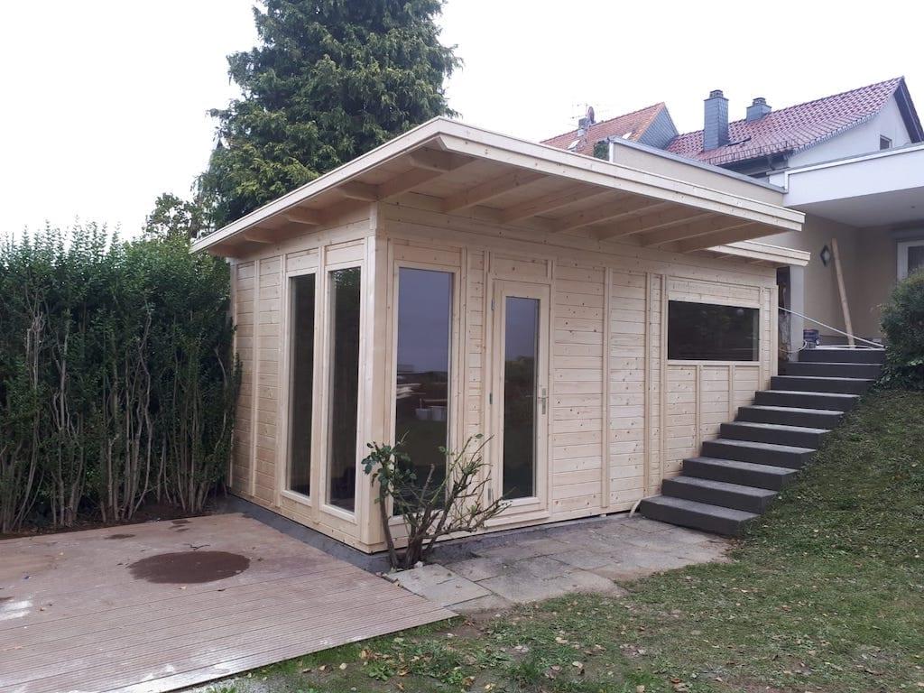 Gartensauna am Hang – Wille Sauna