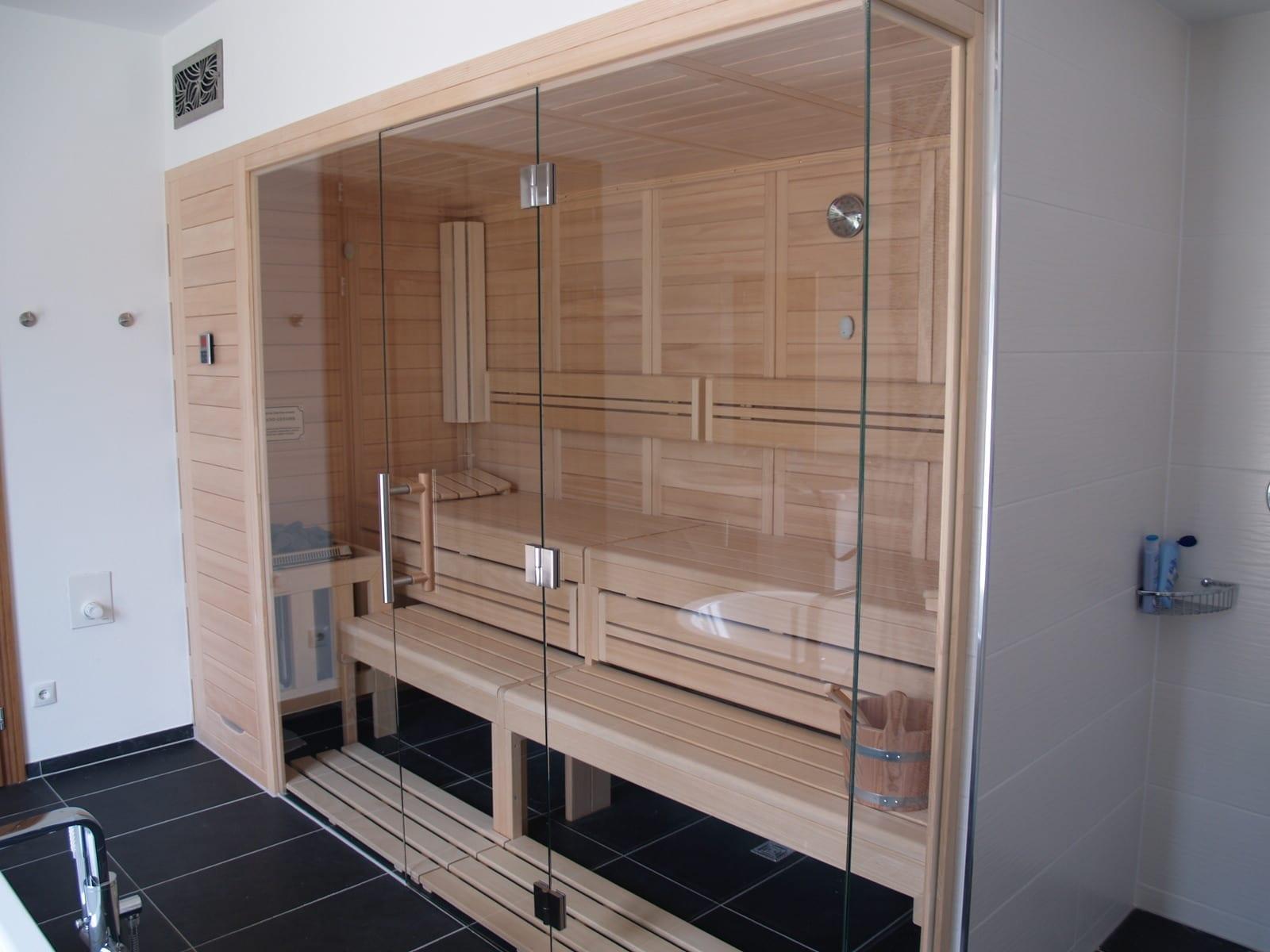 Designsauna in Bad – Wille Sauna