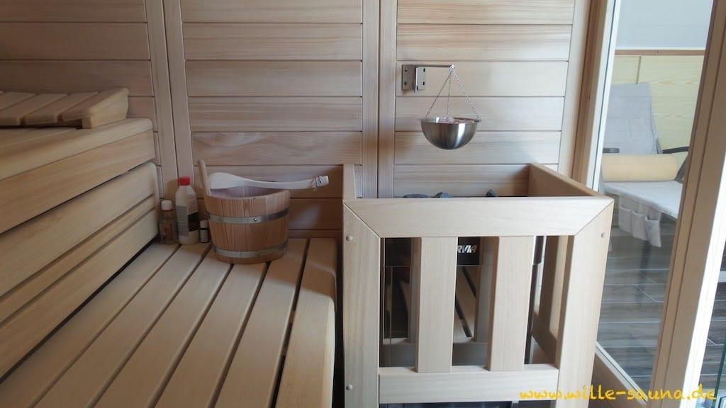 Sauna innen – Wille Sauna