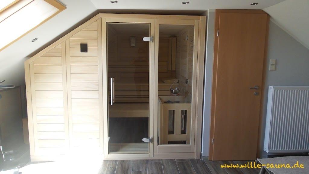 Sauna unter dem Dach – Wille Sauna