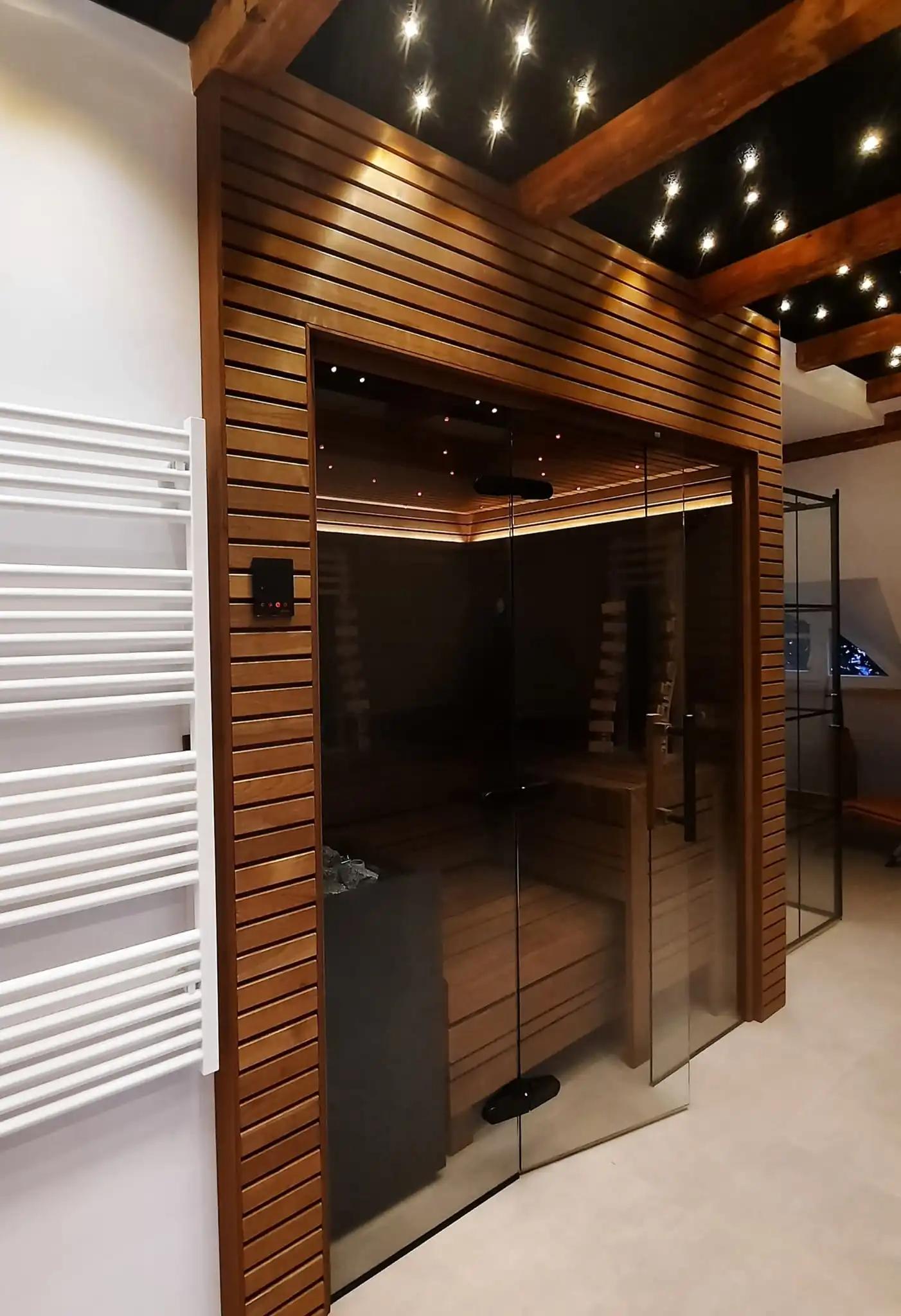 Vesuv schwarze Beschlaege – Wille Sauna
