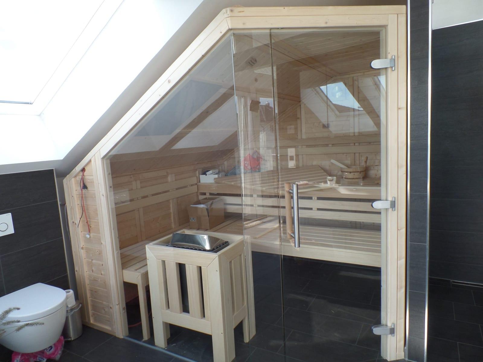 Sauna dachboden bad scaled – Wille Sauna