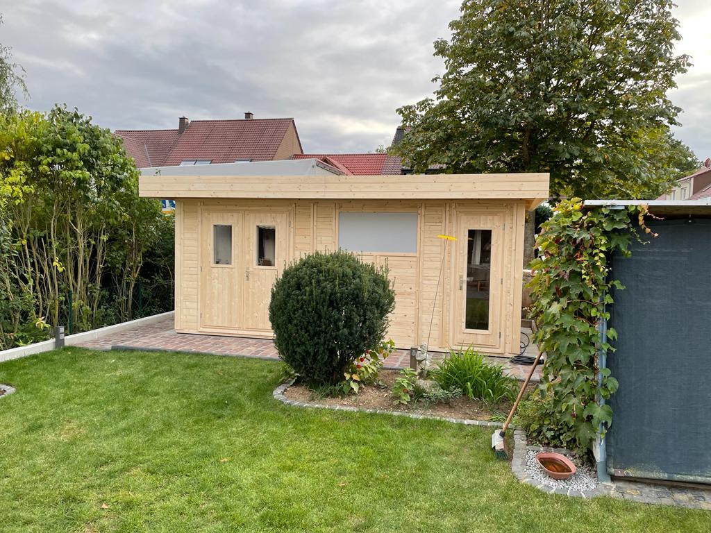 Tirano mit Pultdach – Wille Sauna